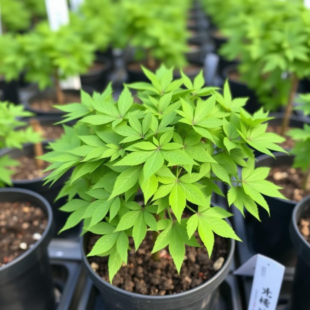Mikawa Yatsubusa Dwarf Japanese Maple