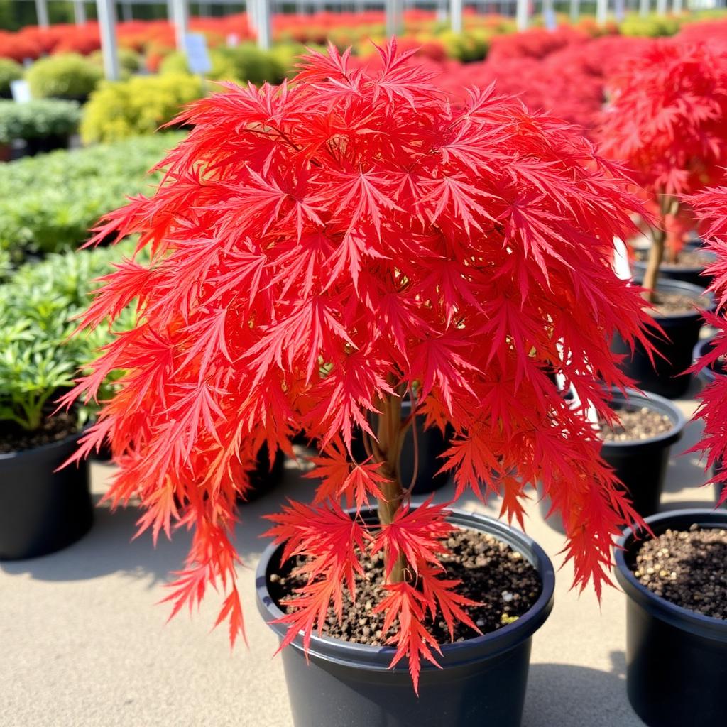 Orangeola Dwarf Japanese Maple