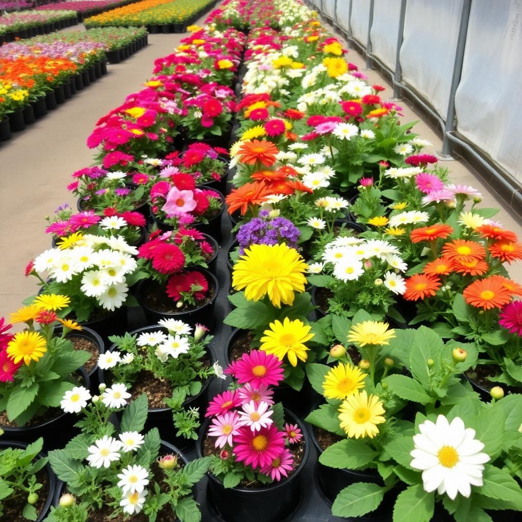 Mixed Perennial Flat
