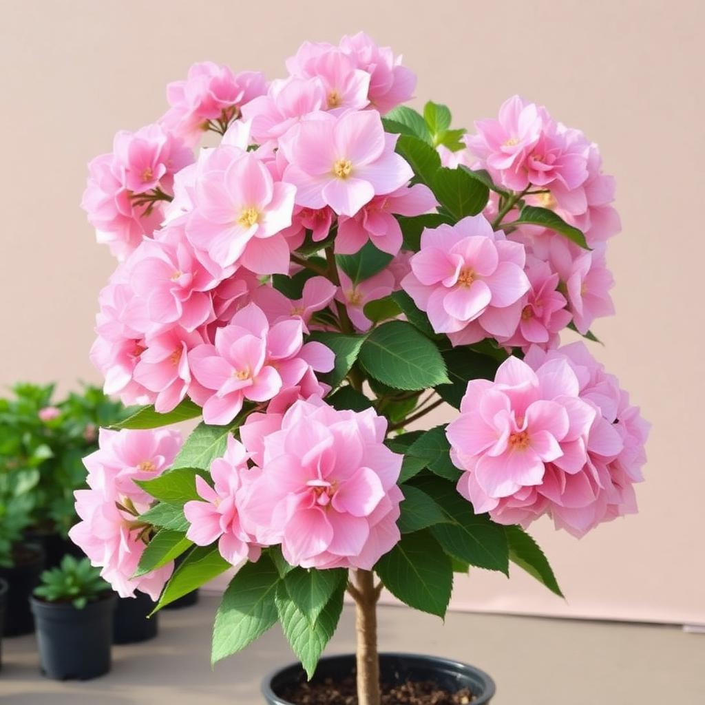 Pink Diamond Hydrangea Tree